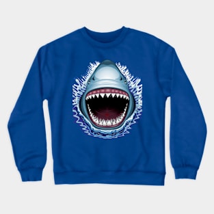 Shark Jaws Attack Crewneck Sweatshirt